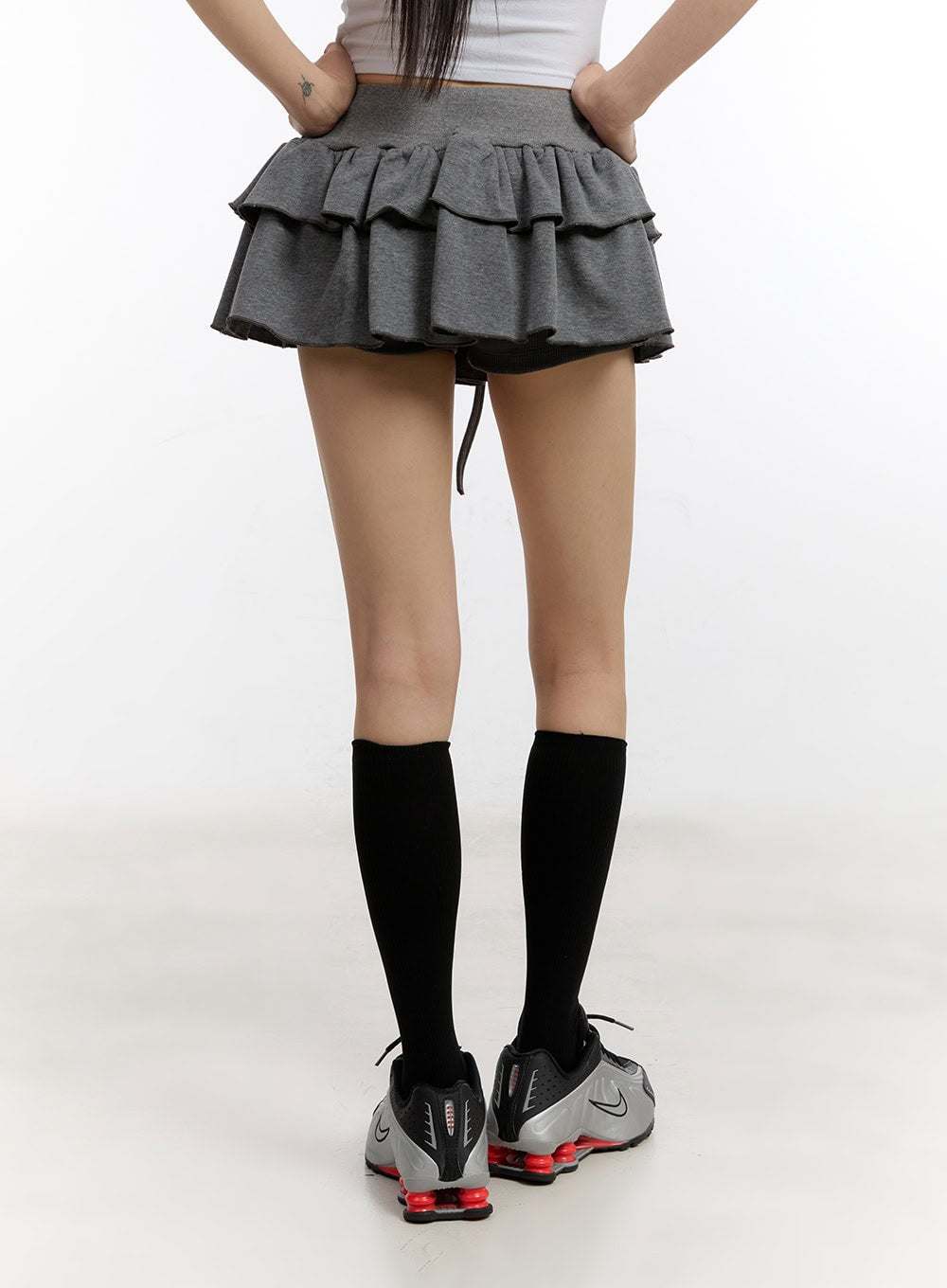 Frill Layered Mini Skirt CA508