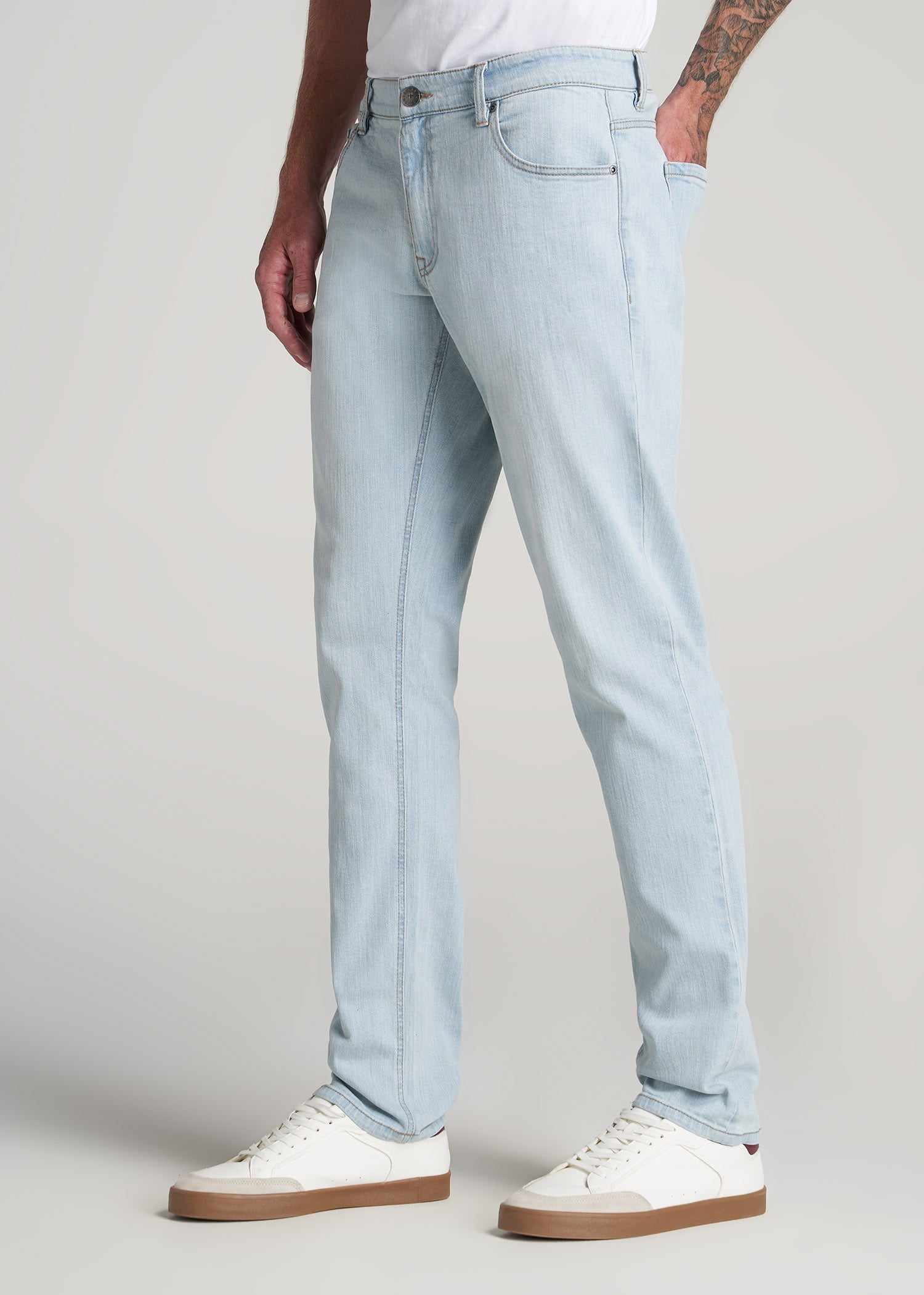 Carman TAPERED Jeans for Tall Men in California Blue