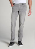 Carman TAPERED Jeans for Tall Men in Concrete Grey