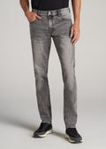 Carman TAPERED Jeans for Tall Men in Washed Faded Black