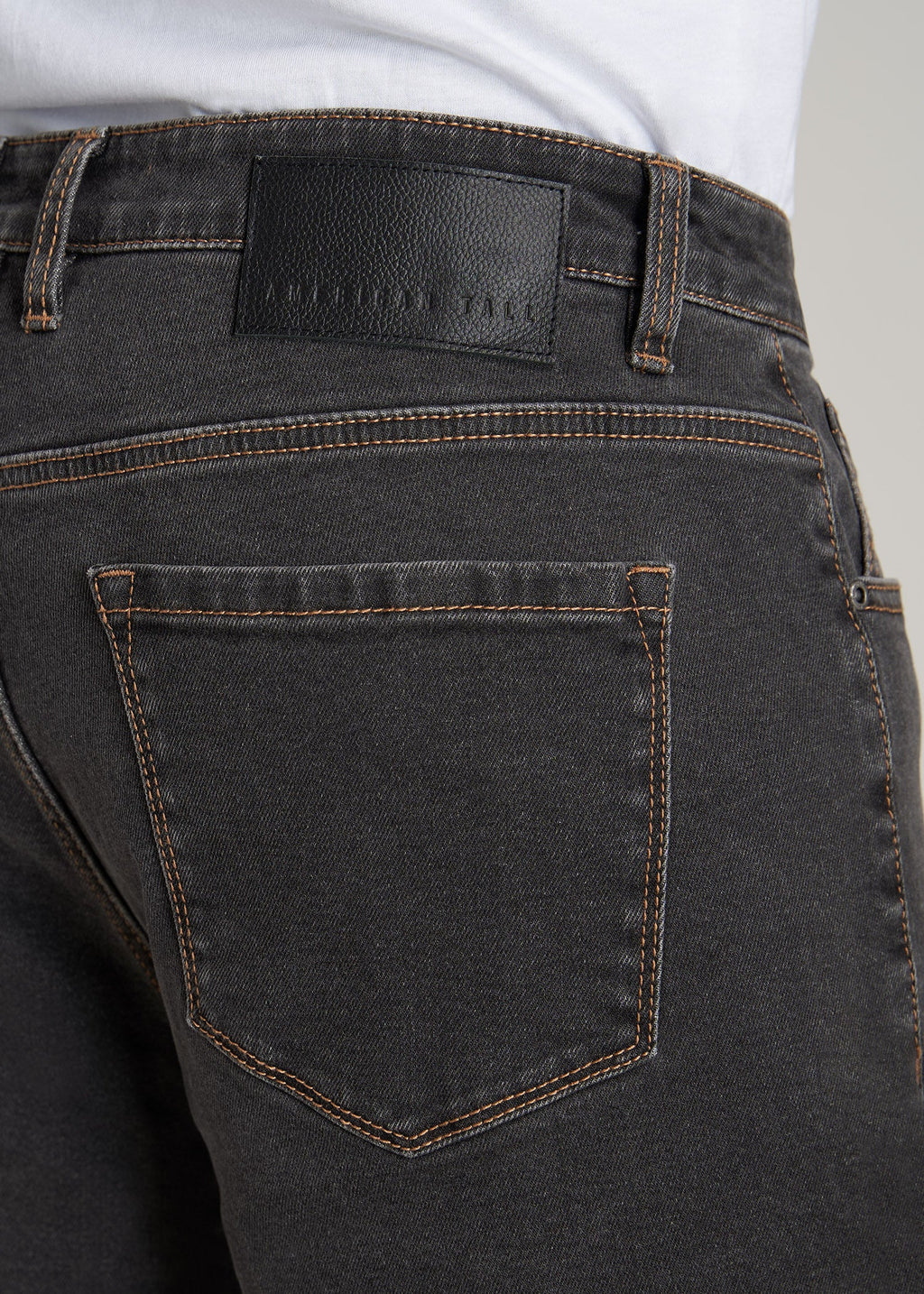 J1 STRAIGHT LEG Jeans for Tall Men in Dark Grey Denim