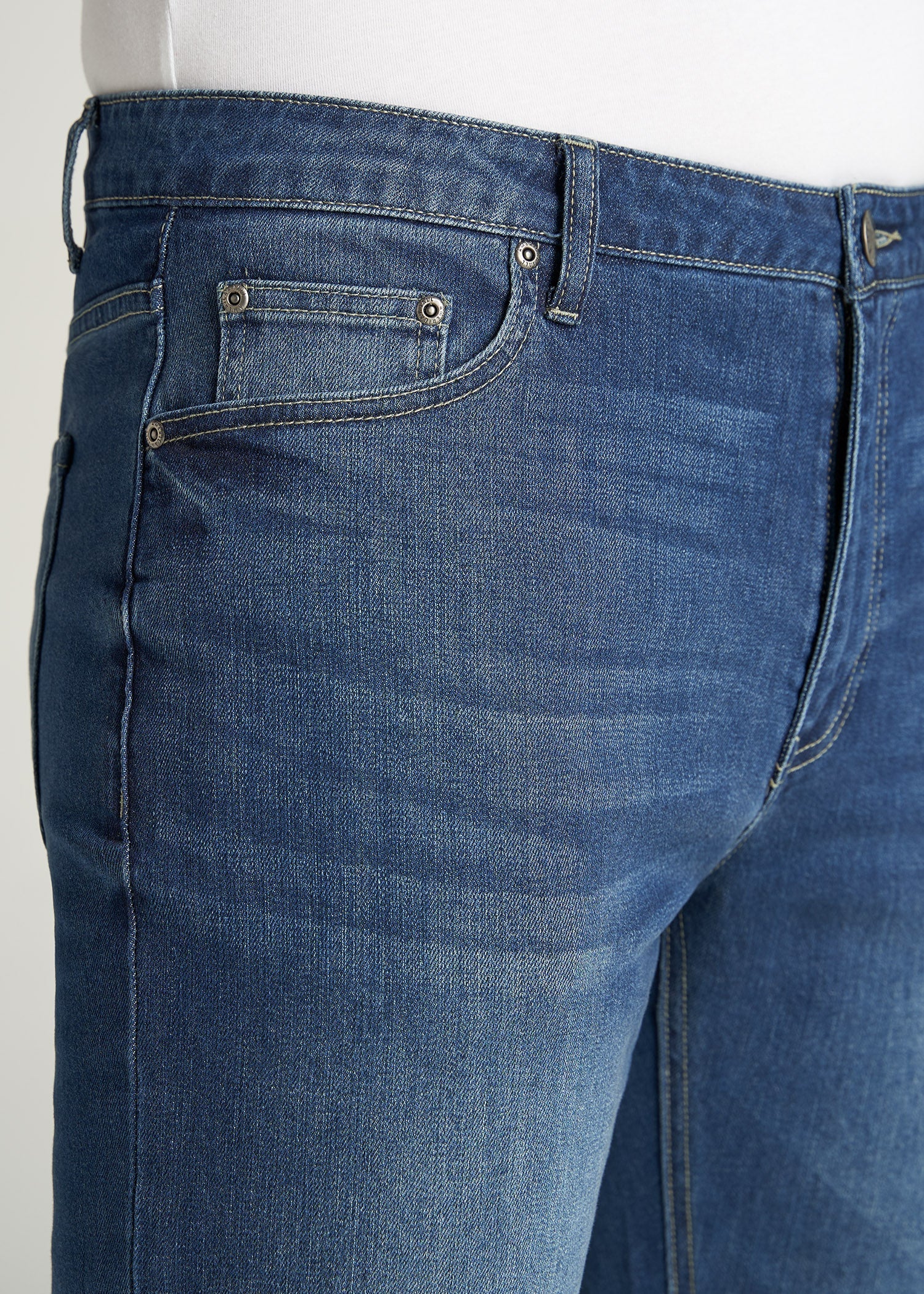 J1 STRAIGHT LEG Jeans for Tall Men in Classic Blue