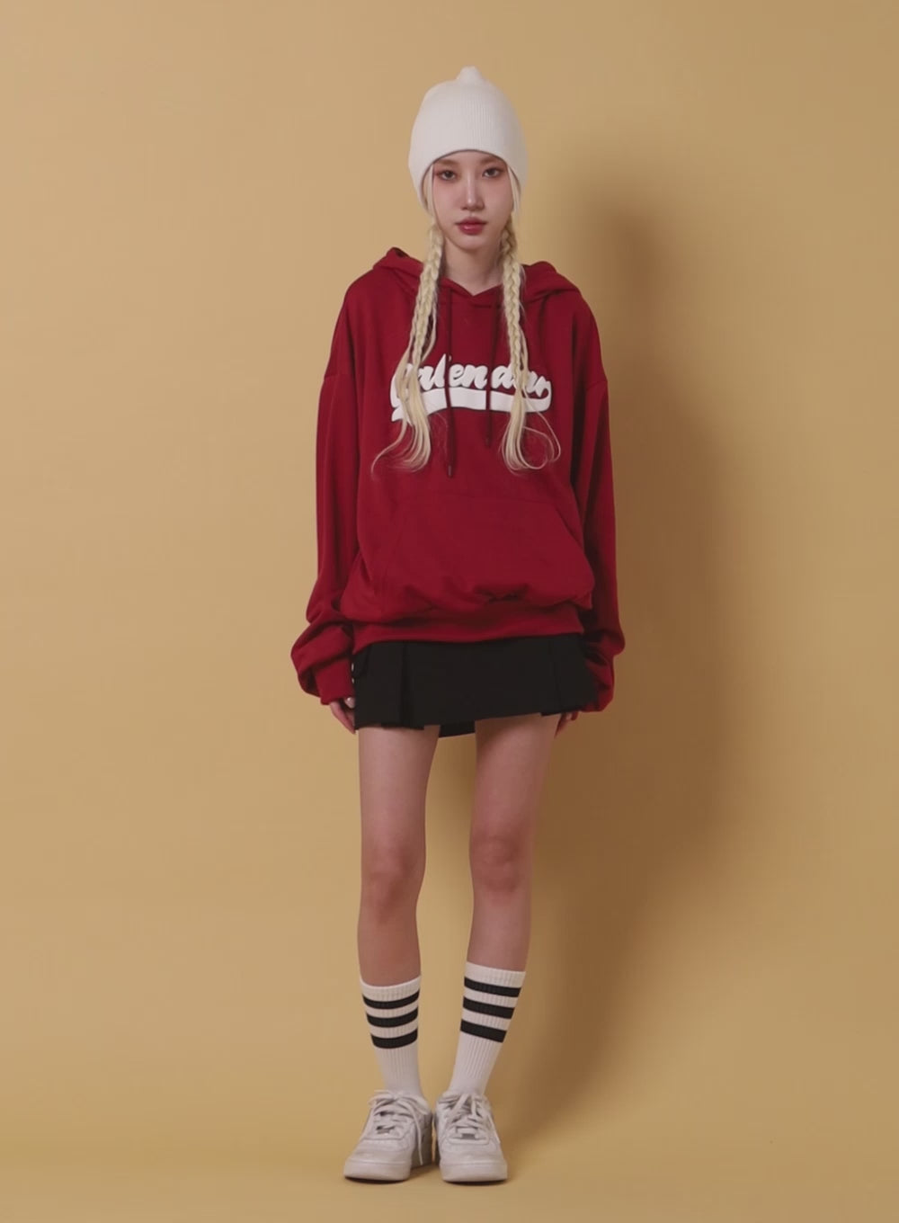 Pleated Pocket Mini Skirt IF408